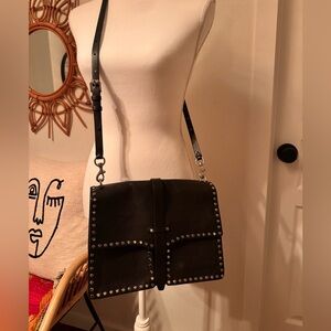 Rebecca Minkoff Black Studded cross body